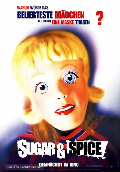 Sugar &amp; Spice - German Movie Poster