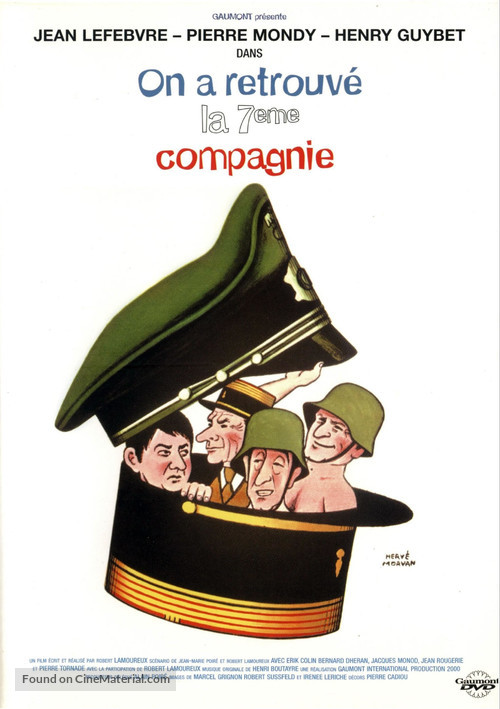 On a retrouv&egrave; la 7e compagnie - French Movie Cover