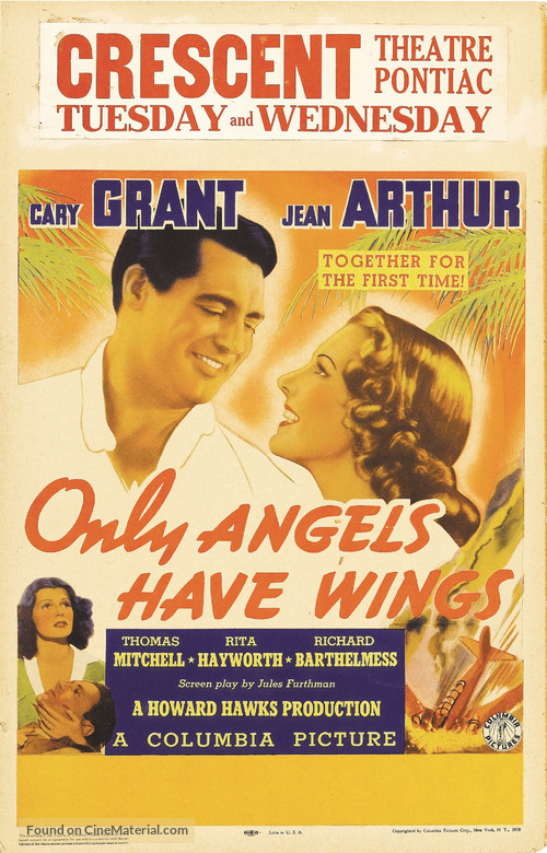 Only Angels Have Wings - Movie Poster