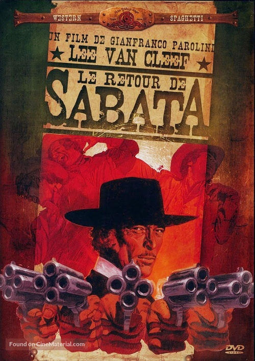 &Egrave; tornato Sabata... hai chiuso un&#039;altra volta - French DVD movie cover