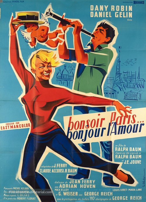 Bonsoir Paris - French Movie Poster