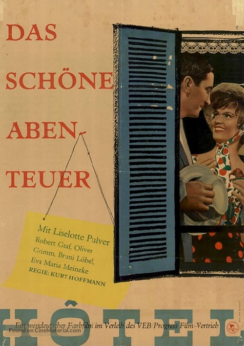 Das sch&ouml;ne Abenteuer - German Movie Poster