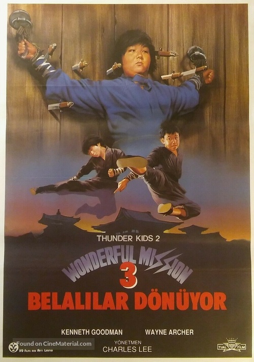 Thunder Ninja Kids: Wonderful Mission - Turkish Movie Poster