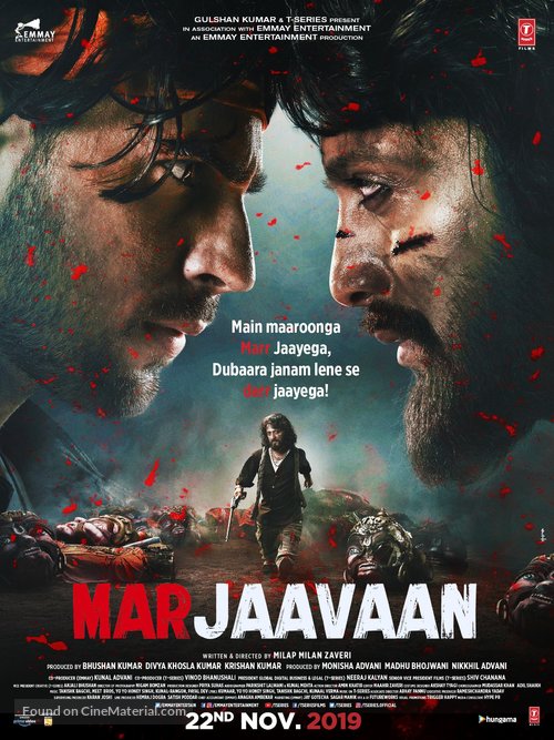 Marjaavaan - Indian Movie Poster