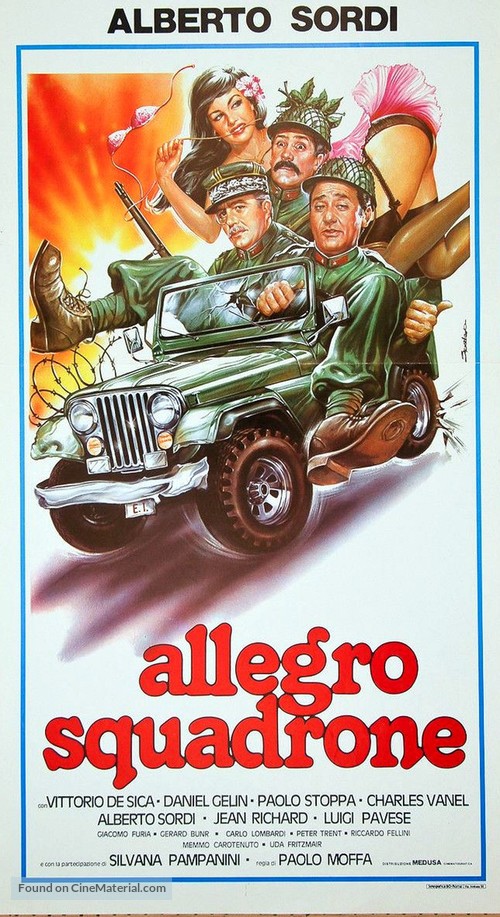 Allegro squadrone - Italian Movie Poster