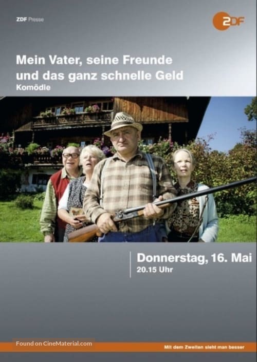 Mein Vater, seine Freunde und das ganz schnelle Geld - German Movie Cover