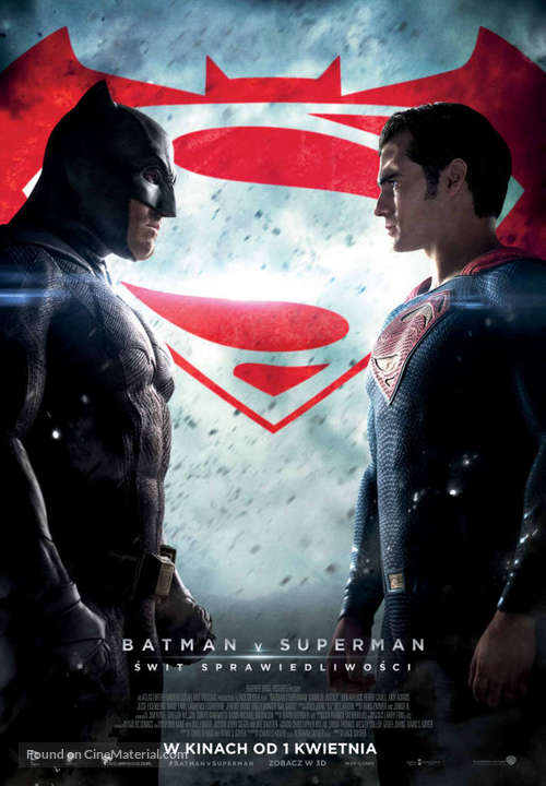 Batman v Superman: Dawn of Justice - Polish Movie Poster