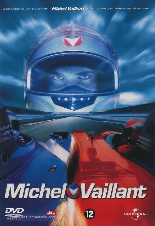 Michel Vaillant - Dutch DVD movie cover