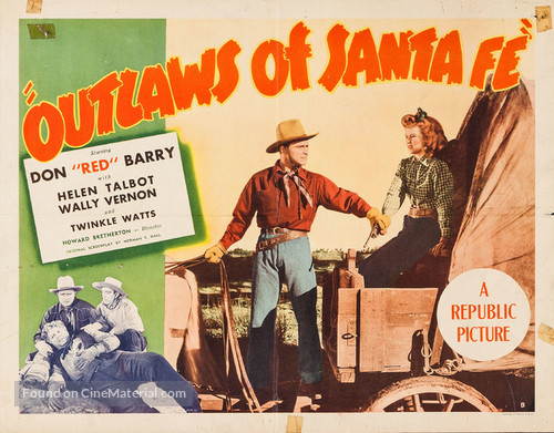 Outlaws of Santa Fe - Movie Poster