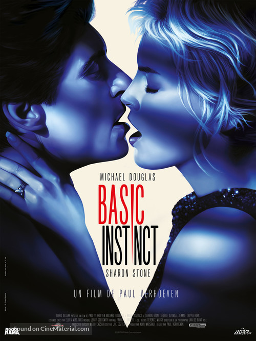 Basic Instinct - French Re-release movie poster