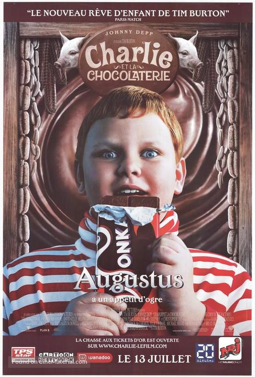 Charlie and the Chocolate Factory - French Movie Poster