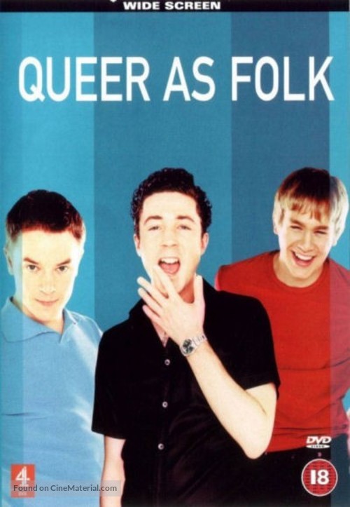 &quot;Queer as Folk&quot; - British DVD movie cover