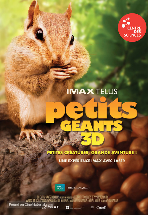 Tiny Giants 3D - Canadian Movie Poster