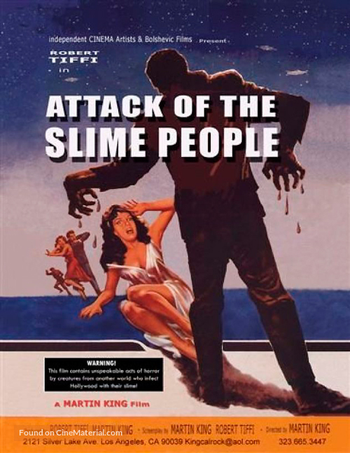 Attack of the Slime People - Movie Poster