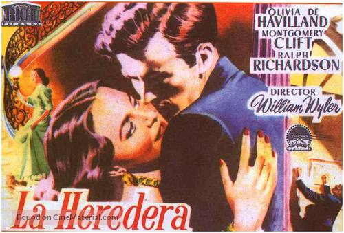 The Heiress - Spanish Movie Poster