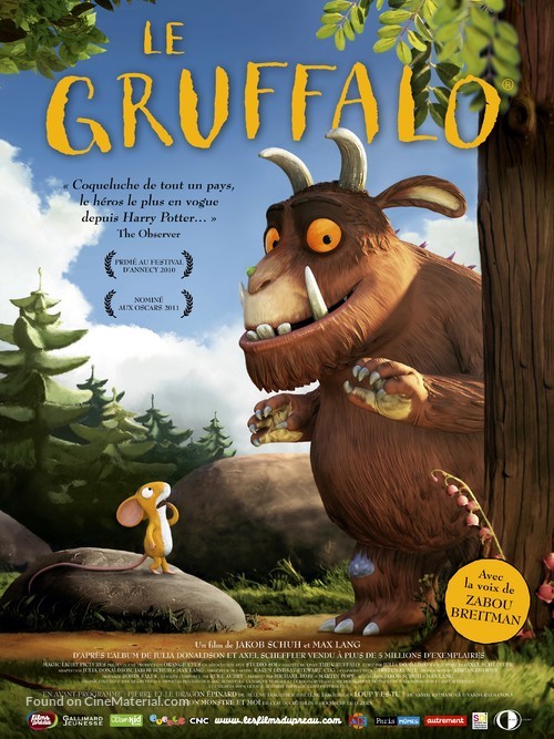 The Gruffalo - French Movie Poster
