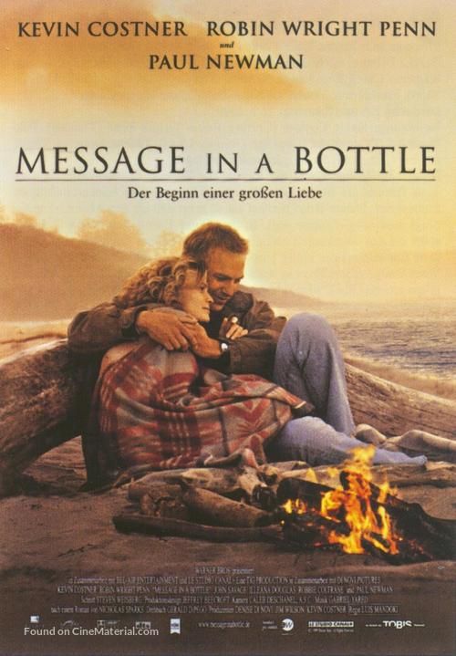 Message in a Bottle - German Movie Poster