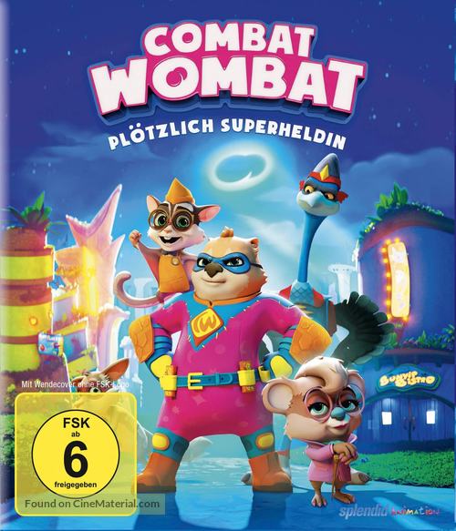 Combat Wombat - German Blu-Ray movie cover