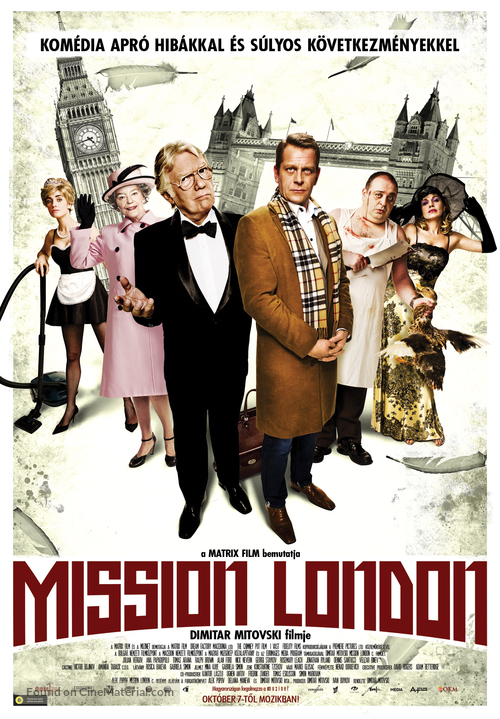 Mission London - Hungarian Movie Poster