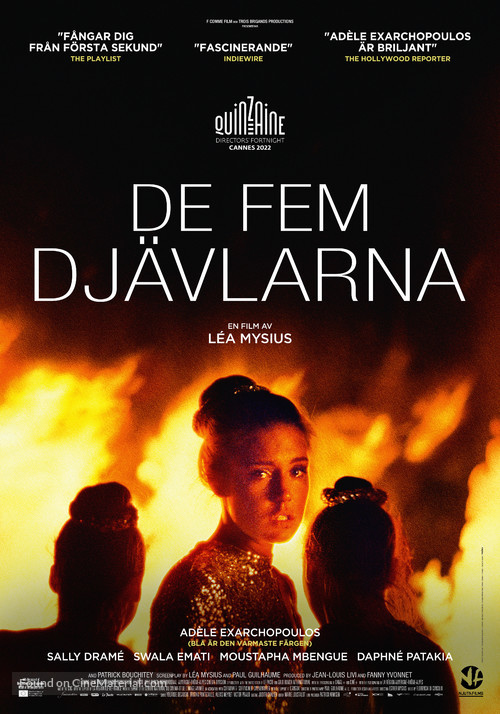 Les cinq diables - Swedish Movie Poster