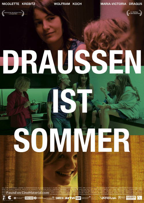 Draussen ist Sommer - German Movie Poster