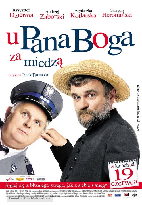 U Pana Boga za miedza - Polish Movie Poster