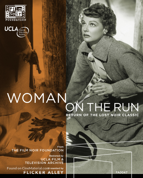 Woman on the Run - Blu-Ray movie cover