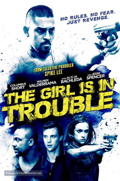 The Girl Is in Trouble - DVD movie cover