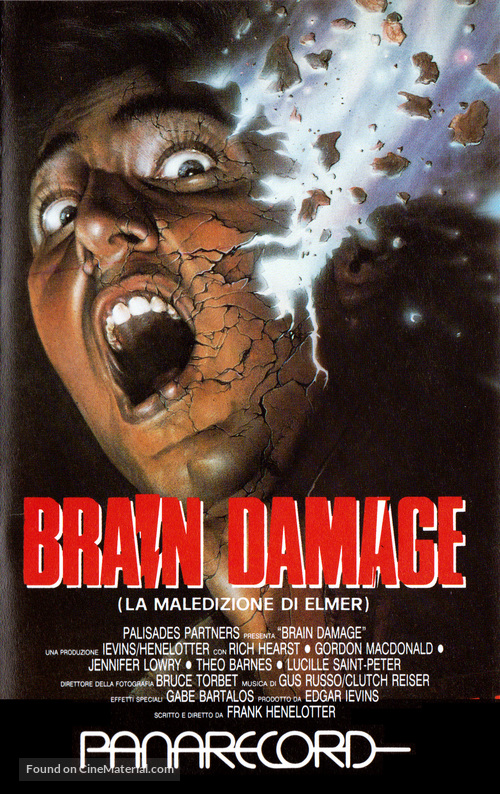 Brain Damage - Italian VHS movie cover