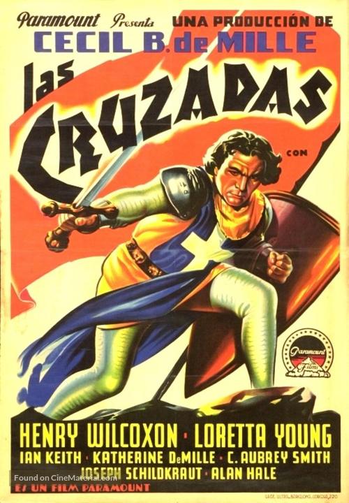 The Crusades - Spanish Movie Poster