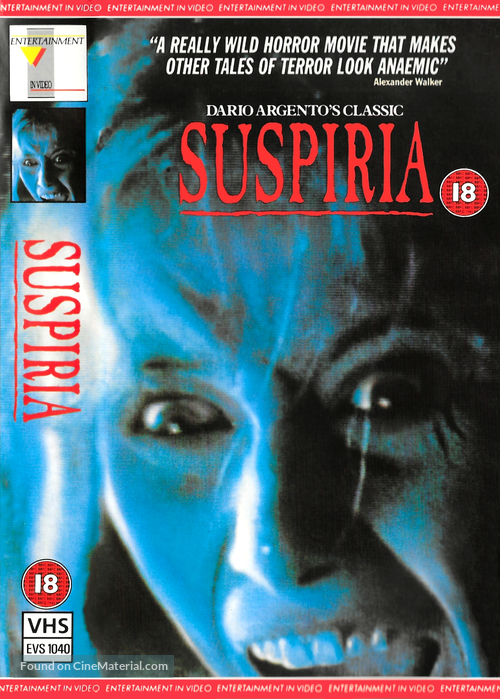 Suspiria - British Movie Cover