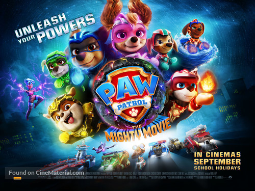 PAW Patrol: The Mighty Movie - New Zealand Movie Poster