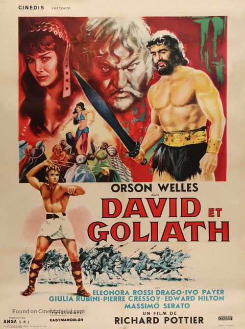 David e Golia - French Movie Poster