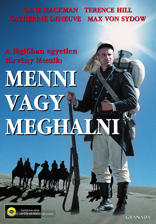 March or Die - Hungarian Movie Cover