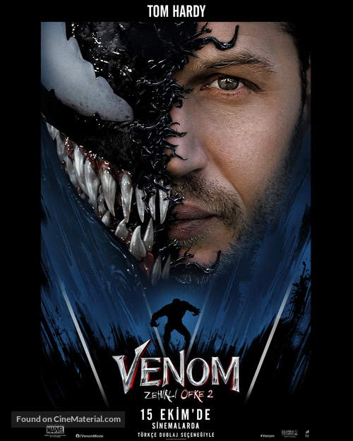 Venom: Let There Be Carnage - Turkish Movie Poster