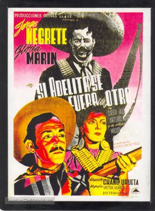 Si Adelita se fuera con otro - Mexican Movie Poster