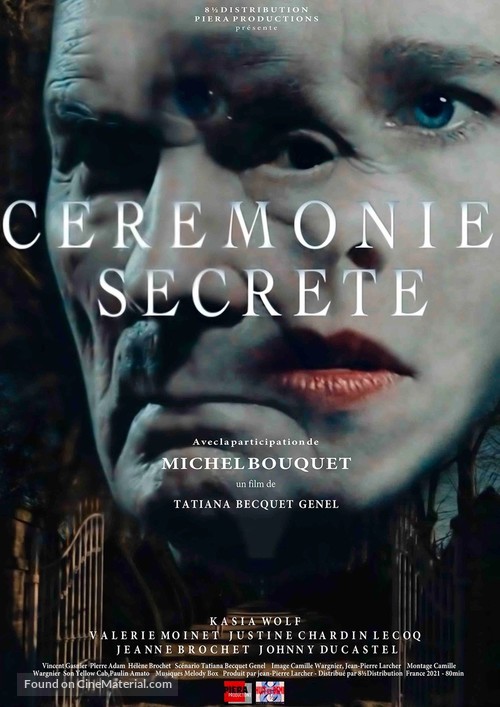 C&eacute;r&eacute;monie secr&egrave;te - French Movie Poster