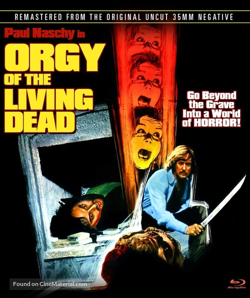 La org&iacute;a de los muertos - Blu-Ray movie cover