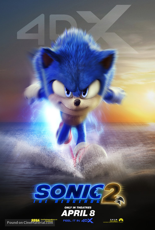 Sonic the Hedgehog 2 - Movie Poster