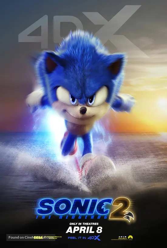 Sonic the Hedgehog 2 - Movie Poster