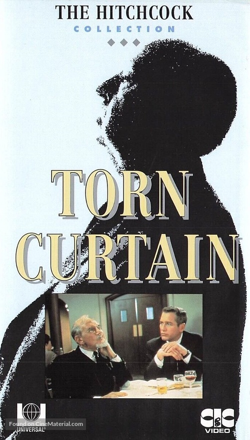 Torn Curtain - Dutch VHS movie cover