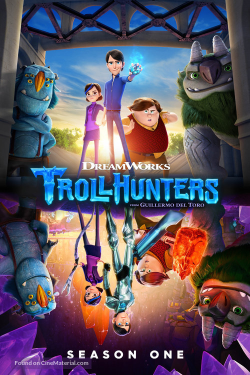 &quot;Trollhunters&quot; - DVD movie cover