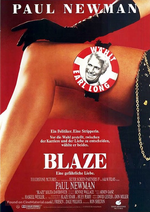 Blaze - German Movie Poster