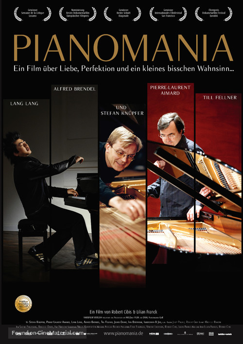 Pianomania - German Movie Poster