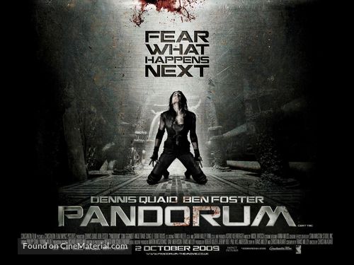 Pandorum - British Movie Poster