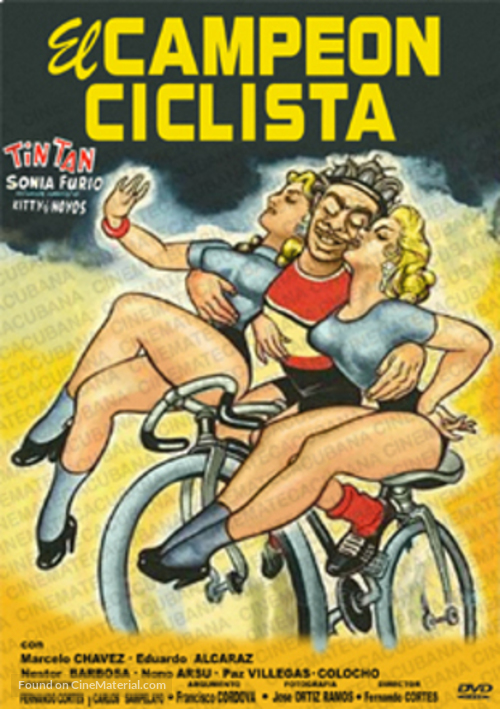 El campe&oacute;n ciclista - Mexican Movie Poster