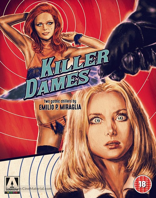La dama rossa uccide sette volte - British Blu-Ray movie cover