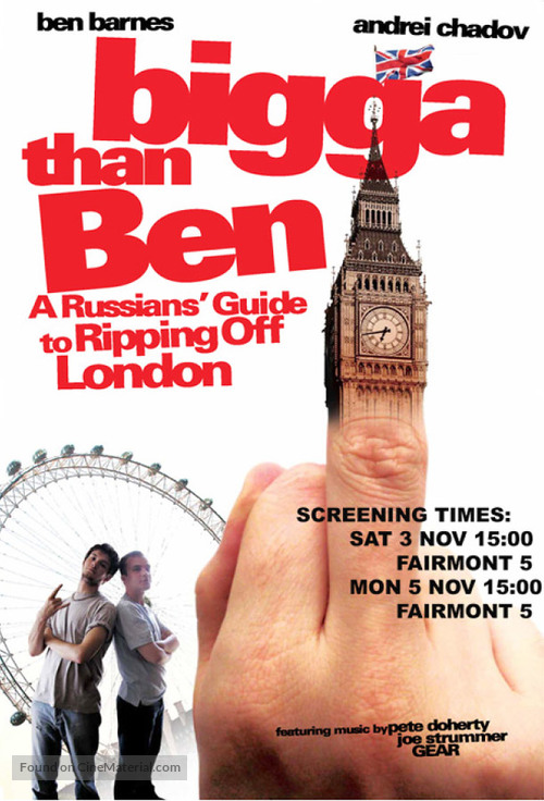 Bigga Than Ben - British poster