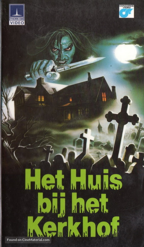 Quella villa accanto al cimitero - Dutch Movie Cover
