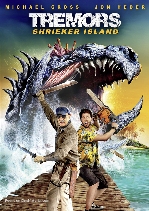 Tremors: Shrieker Island - DVD movie cover